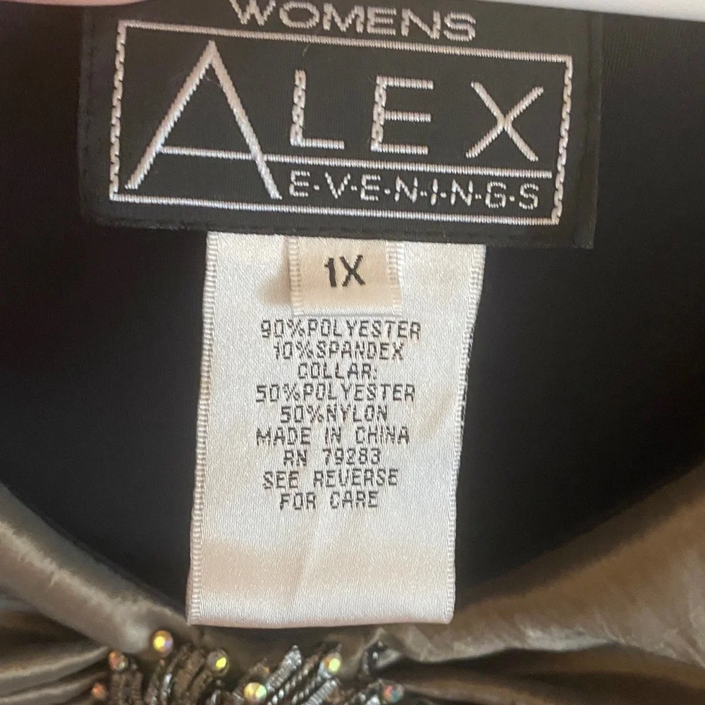 Alex Evenings Dress Blouse - Picture 2 of 7